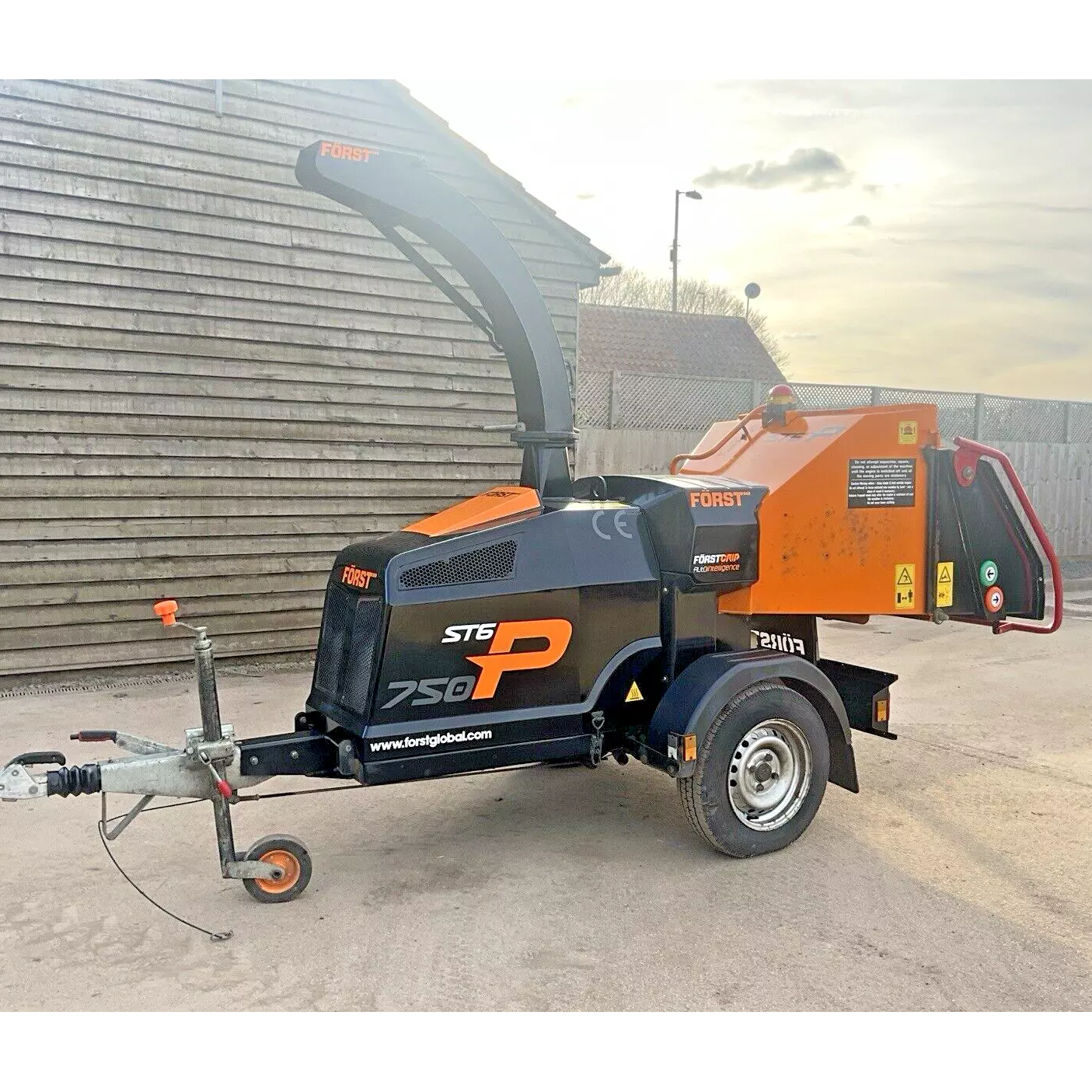 2021 FORST ST6P FAST TOW PETROL WOODCHIPPER